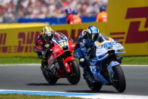 Luca Marini, pilota Honda HRC Castrol, ad Assen nel GP MotoGP 2026