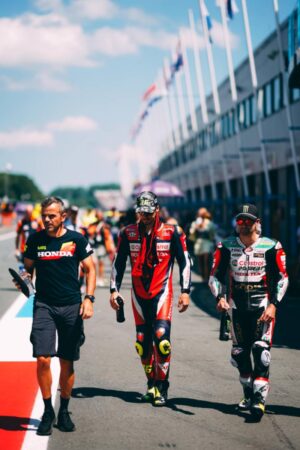 Luca Marini con la Honda HRC Castrol ad Assen, 11° in gara e in classifica MotoGP 2026