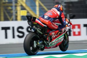 Luca Marini con Honda HRC Castrol ad Assen durante il Dutch Grand Prix