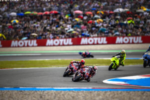 Ducati Lenovo Team al TT Circuit Assen durante il weekend del Gran Premio MotoGP