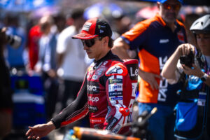 Moto Ducati Lenovo del team ufficiale al GP di Assen 2026