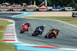 Brad Binder su KTM RC16 del team Red Bull KTM al TT Circuit Assen