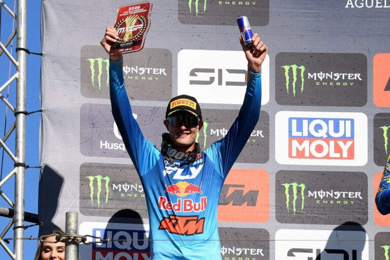 MXGP Portogallo 2026, doppio podio Coenen e leadership confermata