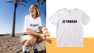 Capi estivi della collezione Summer Vibes Yamaha pensati per motociclisti e uso quotidiano