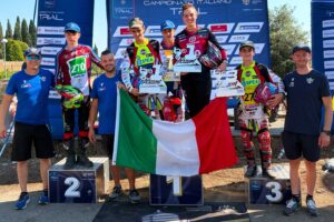 Piloti Pata Talenti Azzurri FMI durante il weekend di gare in diverse specialità