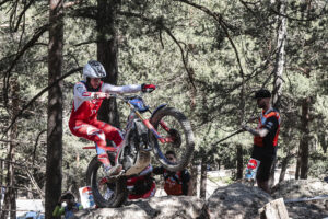 Harry Hemingway su Beta nella classe TrialGP del Campionato del Mondo Trial