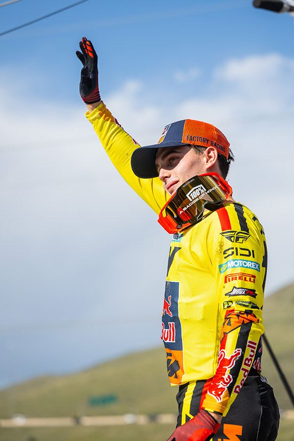 Sacha Coenen al debutto all'AMA Pro Motocross a Thunder Valley con la KTM 250 SX-F Factory