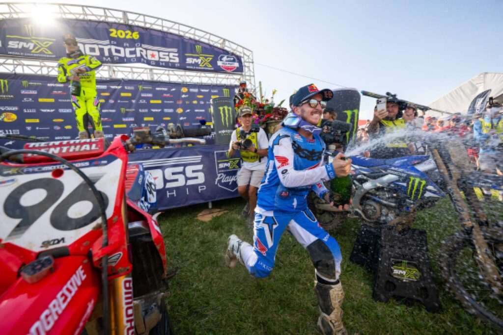 Hunter Lawrence vincitore della doppietta in 450MX a High Point nell'AMA Pro Motocross 2026