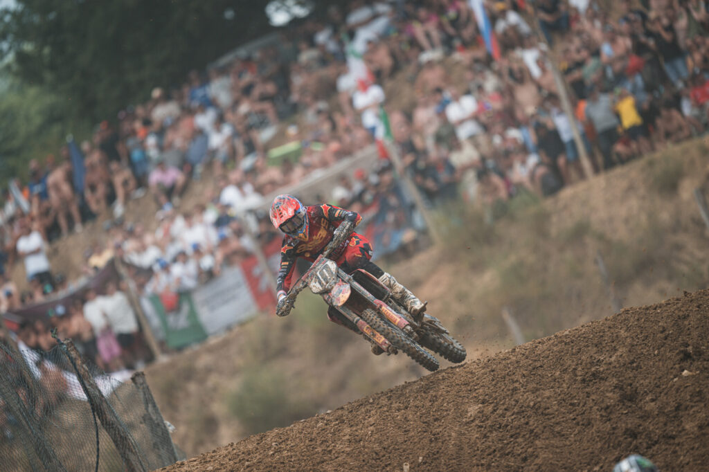Team Ducati Corse Off-Road a Montevarchi durante il GP d'Italia MXGP