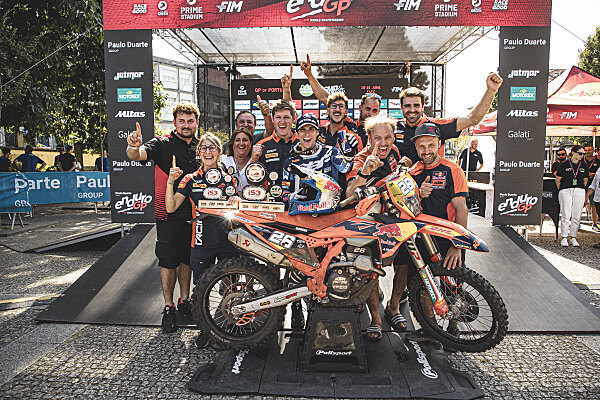 Josep Garcia, dominatore dell'EnduroGP del Portogallo 2026, vincitore della doppietta a Fafe