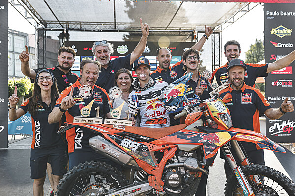 Josep Garcia, leader dell'EnduroGP dopo il round di Fafe
