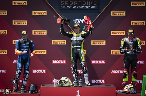 Kawasaki Ninja ZX-6R 636 protagonista del round di Misano
