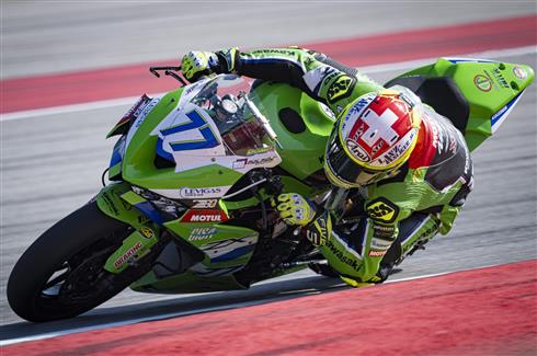 Kawasaki WorldSSP Team con Ninja ZX-6R 636 al round di casa di Misano