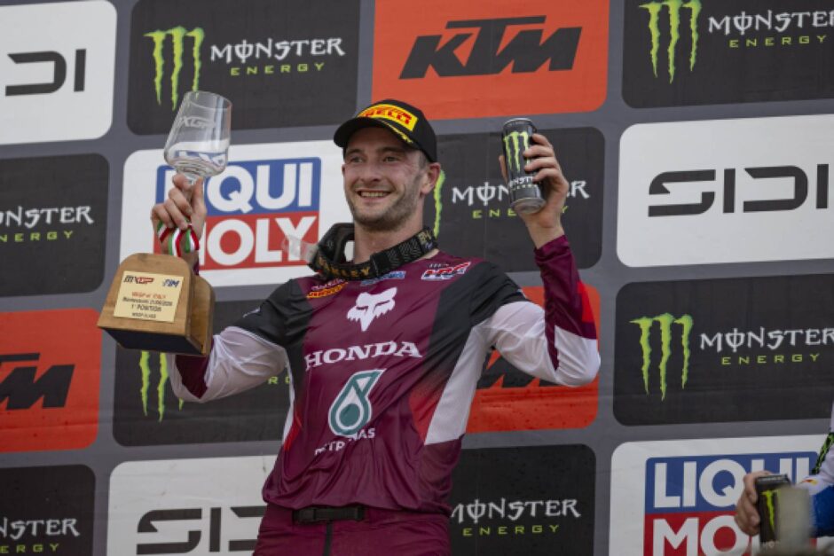 Jeffrey Herlings su Honda HRC PETRONAS al MXGP Italia Montevarchi
