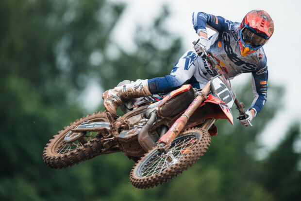 Ducati Red Bull Factory MXGP a Kegums durante il GP di Lettonia