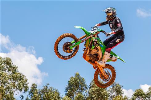 Romain Febvre del Kawasaki Racing Team al GP del Portogallo, quarto podio stagionale