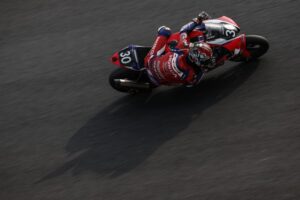 Honda HRC durante i test della Suzuka 8 Hours 2026 al Suzuka Circuit