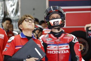 Honda HRC in pista a Suzuka durante i test Suzuka 8 Hours 2026
