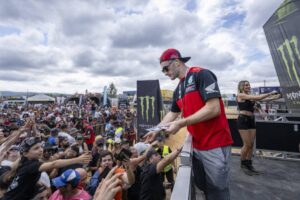 Moto del team Honda HRC Petronas a Johannesburg per il MXGP Sudafrica