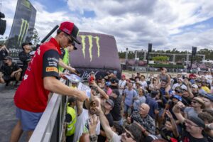 Squadra Honda HRC Petronas in preparazione per il MXGP Sudafrica