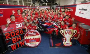 Honda CBR1000RR-R Fireblade SP in gara alla Suzuka 8 Ore 2026