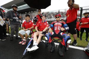 Honda HRC alla Suzuka 8 Ore 2026 durante la gara bagnata