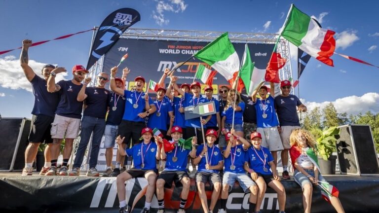 Italia terza al Mondiale Motocross Junior 2026 di Jinin