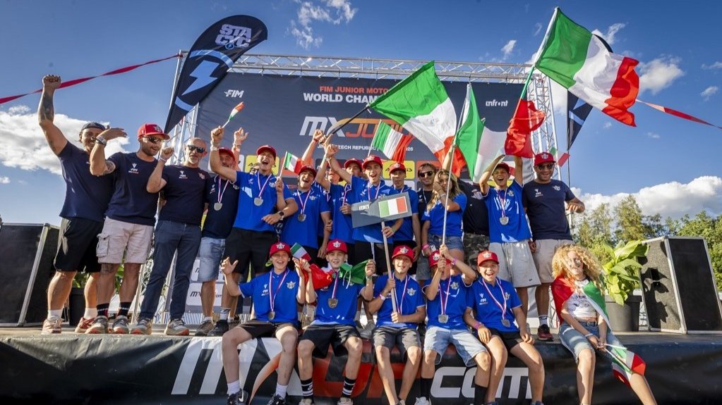 Giovani piloti azzurri del Mondiale Motocross Junior 2026 a Jinin