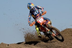 Lucas Coenen con la KTM 450 SX-F al GP MXGP Sudafrica 2026
