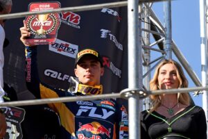 Moto KTM del team Red Bull KTM - De Carli Racing al GP MXGP Sudafrica 2026
