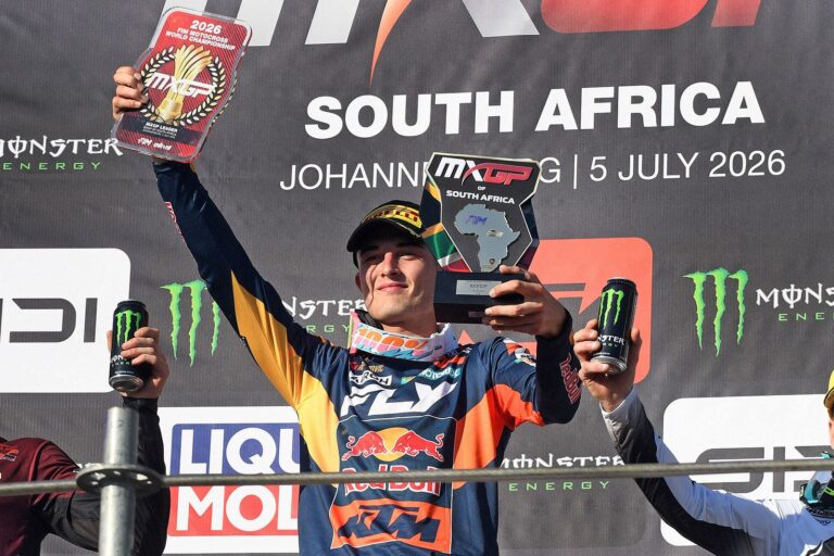 MXGP Sudafrica 2026, dominio Coenen a Johannesburg