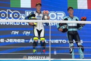 Piloti del programma Pata Talenti Azzurri FMI in azione durante il weekend di gare