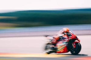 Honda HRC Castrol al Sachsenring durante il weekend del Gran Premio di Germania