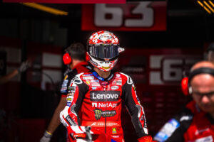 Marc Marquez durante il weekend MotoGP al Sachsenring
