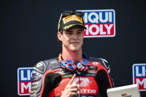 Gamma pneumatici Pirelli per Moto2 e Moto3 impiegata nelle qualifiche del Sachsenring