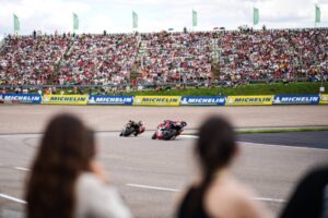 Team Honda HRC Castrol al Sachsenring durante il weekend di MotoGP