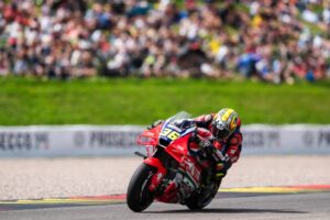 Honda HRC Castrol al Sachsenring durante il weekend del Gran Premio di Germania