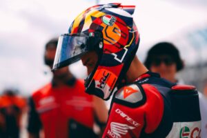 Team Honda HRC Castrol al Sachsenring durante il weekend, lavoro su setup e strategie in vista della gara
