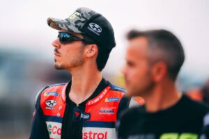 Team Honda HRC Castrol al Sachsenring durante il weekend di qualifica e Sprint con Marini e Mir