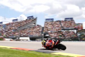Honda HRC Castrol al Sachsenring durante il weekend del Gran Premio di Germania