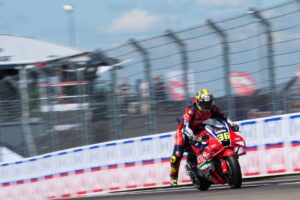 Team Honda HRC Castrol al Sachsenring durante il weekend del GP di Germania