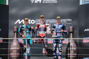 Pirelli Moto2 e Moto3 al Sachsenring: performance delle gomme nel Gran Premio Germania