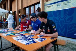 Tracciato Monte Coralli a Faenza illuminato per la Night Race Prestige MX1-MX2