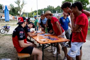Gara del campionato Prestige MX1-MX2 allo 04 Park di Faenza nella Night Race