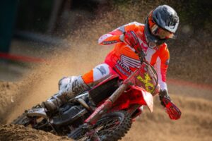 Jett Lawrence (Honda HRC Progressive) vincitore a Southwick nel Motocross AMA 2026