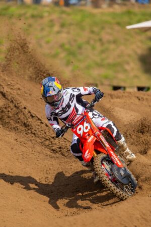 Jett Lawrence a Southwick con Honda HRC Progressive durante il round AMA 2026