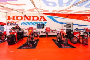 Pilota Honda HRC Progressive nella 450MX a Southwick, Motocross AMA 2026