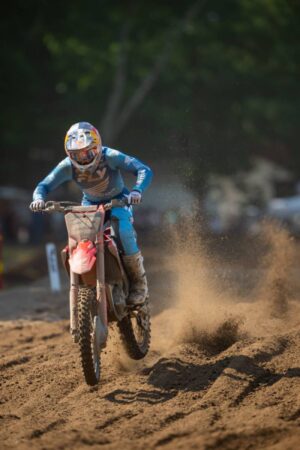 Jett Lawrence su Honda CRF450RWE a Southwick nel motocross AMA 2026