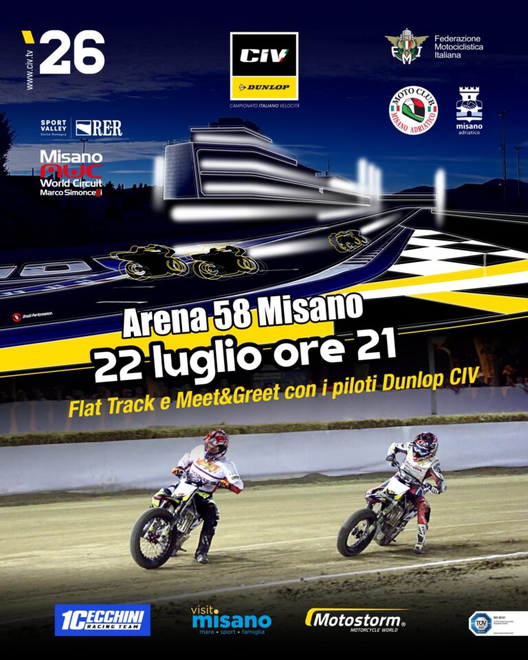 CIV Racing Night 2026, Misano prepara una serata di gare e spettacolo