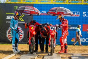 Hunter Lawrence e Honda HRC Progressive protagonisti della 450MX al round di Spring Creek